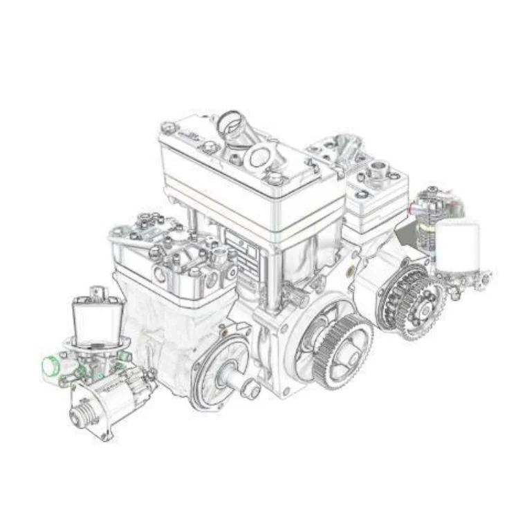 Air Dryer Filter Zb4734 K043830 5801414923